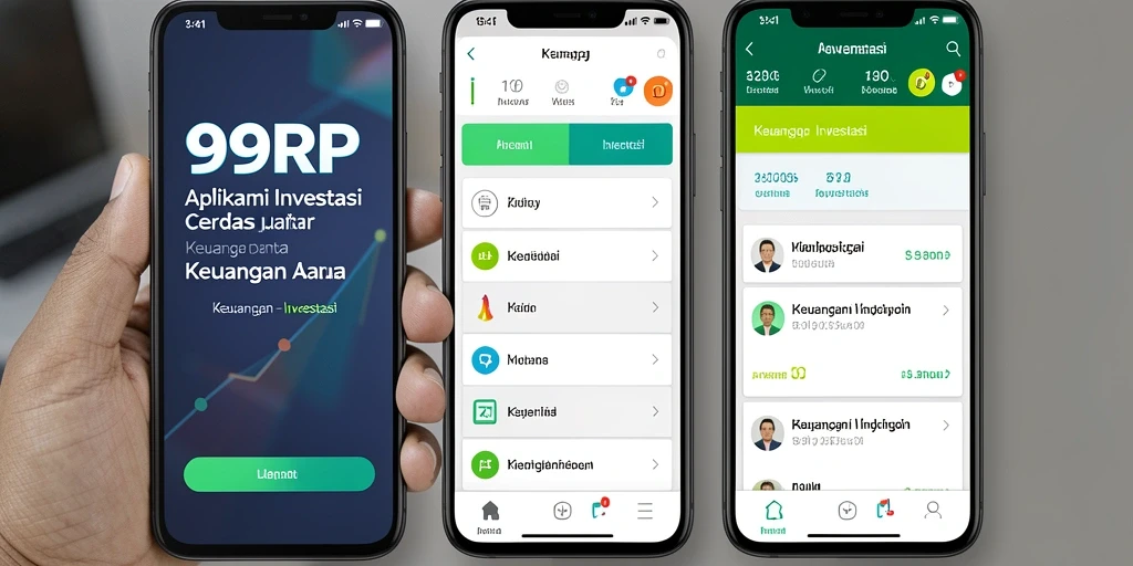 Tampilan antarmuka pengguna 99RP yang modern dan intuitif.