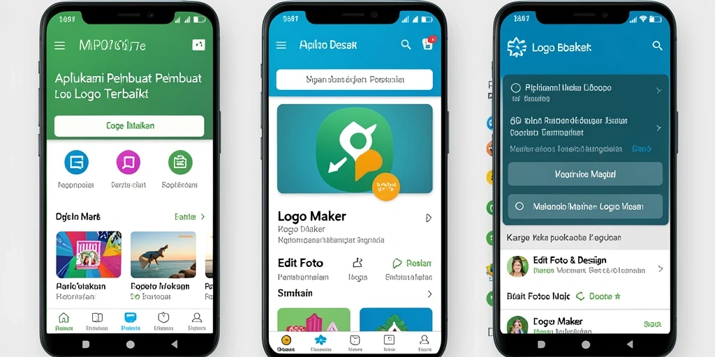 Screenshot MPO76 menampilkan antarmuka pengguna yang ramah dan fitur pembuatan logo yang beragam.