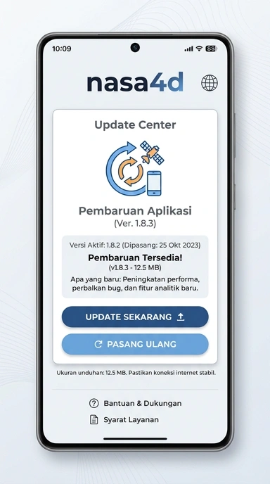 Riwayat Versi Aplikasi nasa4d untuk Android